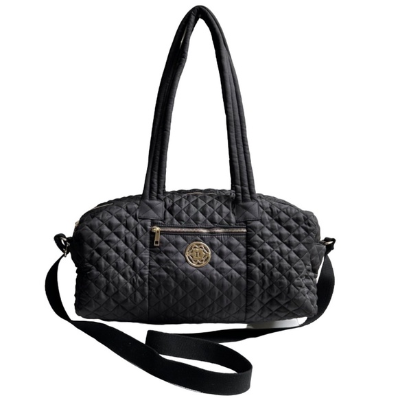 Nanette Lapore Large Quilted Crossbody Travel Overnight Satchel Bag NWOT - Picture 1 of 11